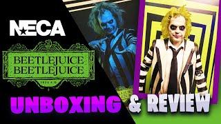 *NEW* NECA Beetlejuice "Striped Suit" Ultimate Action Figure Unboxing & Review