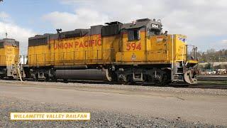 Switching at Union Pacific's Albina Yard - Portland, Oregon 3.18.20