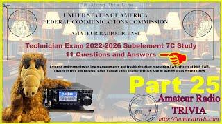 2022-2026 Technician License Study Part 25 - Subelement 7C Q1-11