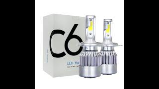 Правильная установка  LED ламп C6 H4 на ВАЗ #LED #ЛЕД