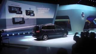 The new VW Sharan revealed at 2015 Geneva Motor Show | AutoMotoTV