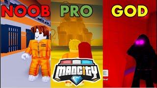 Mad City: NOOB VS PRO VS GOD