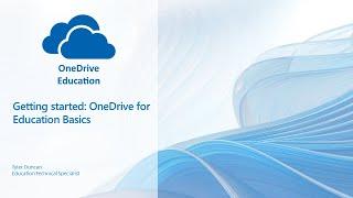 OneDrive How To Basics