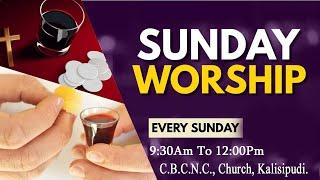 SUNDAY SERVICE IN CBCNC CHURCH KALISIPUDI // 15 Jun 2025 //