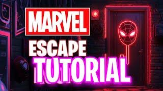 ARTDENSKIF MARVEL ESCAPE ROOM FORTNITE (How To Complete Marvel Escape Room)