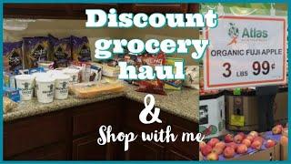 Discount grocery shopping | Shop with me and grocery haul | money saving tips