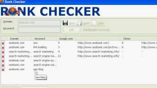 Google Rank Checker Tool