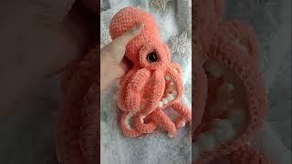 Octopus plushie  #crochetpattern #crochettutorial #handmade #amigurumi #octopus