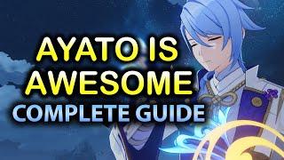 AYATO IS AWESOME! C0 Ayato Best Build & Teams Guide