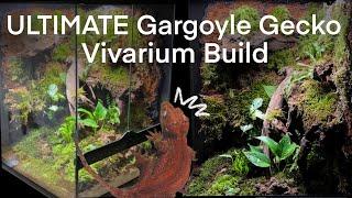 ULTIMATE Gargoyle Gecko Vivarium build