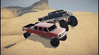 MudRunner 6 Door OBS Fords Taking On The Desert Passage