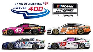 NASCAR Cup Series Paint Scheme Preview for the Charlotte Roval