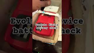 Evolutio falcon divice battery check #battery