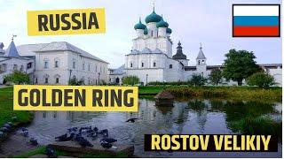 Russia Golden Ring - Rostov Veliky - Ringing of the MUSICAL CHURCH BELLS - ростов великий