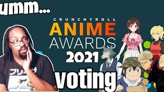 What...the...F*c.....Crunchyroll Awards 2021 Voting