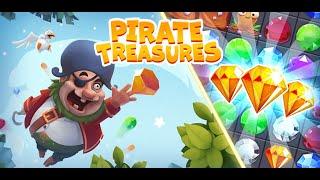 Сокровища пиратов 1374 уровень на три звезды - сложный 1374 уровень // Pirate Treasures