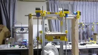 Making a CNC horizontal Router  as a substitute for the Pantorouter (using 3D printing parts) (3)