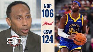 No Stephen Curry, No problem! - ESPN reacts to Hield shining with 28 Pts help Warriors beat Pelicans