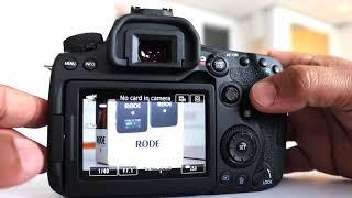 CANON 90D FILMING MODE TUTORIAL