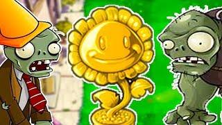 ЗОЛОТОЙ ПОДСОЛНУХ ! ПОЛНАЯ ПОБЕДА ! - Plants Vs Zombies - #44