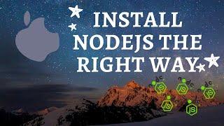 INSTALL NODE THE RIGHT WAY USING NVM: A Step by Step Installation Guide | MacOS