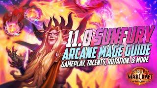 UNLIMITED POWER! Sunfury Arcane Mage Guide |  Rotation, Talents, Gameplay & More - TWW Beta