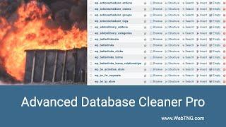 Advanced Database Cleaner