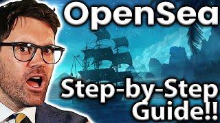 Opensea: Complete Beginner's Guide! Finding GEM NFTs!! 