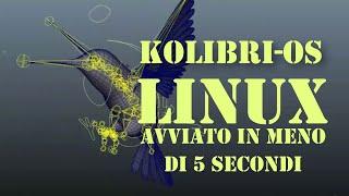 Linux KolibriOS - veloce come un battito di ali