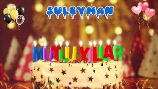 SÜLEYMAN iyi ki doğdun – Mutlu Yıllar