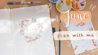 PLAN WITH ME | JUNE 2020  BULLET JOURNAL SETUP