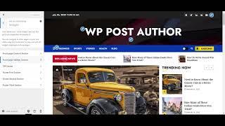 Mastering WP Post Author Classic Widgets for Multi-Author Collaboration in WordPress 