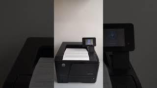 HP M401DN TEST PRINT