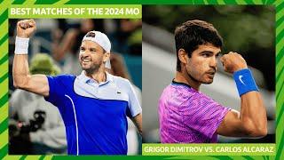 Match Highlights: Grigor Dimitrov vs. Carlos Alcaraz | Miami Open 2024