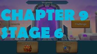 VERGEWAY CHAPTER 9 STAGE 6 - Lords Mobile | Tutorial How To Clear Stage 9-6