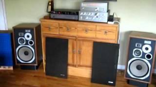 Pioneer HPM-100 (200 Watt Versions) & SA-8500II (As Pre-Amp) with Carver M-200t Amp Take 2