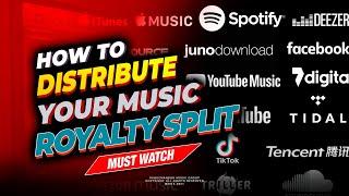 How To Distribute Your Music | Royalty Split Zojak