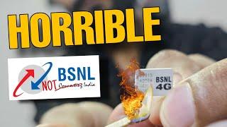 BSNL Roast | Don't MNP |  Horrible experience 4G,5G| Jio,Airtel,Terrif Hike