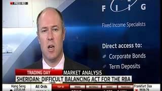 FIIG Securities' Jonathan Sheridan on Sky Trading Day, February 18, 2014