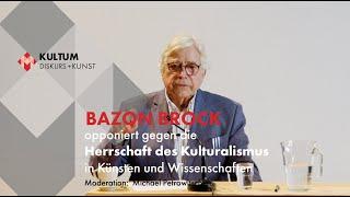 Bazon Brock warnt vor dem Kulturalismus in der Kunst und in der Wissenschaft