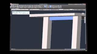 AutoCAD 3D Furniture Modeling Table