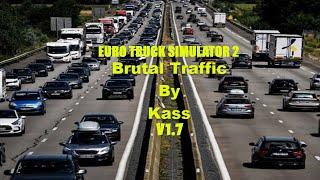 Euro Truck Simulator 2 ▶️ Mod Brutal Traffic - V1.7 