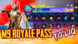 M9 ROYALE PASS TO'LIQ SKINLARI / RP FULL QILDIK / MIFIK KOSTYUM KO'RINISHI