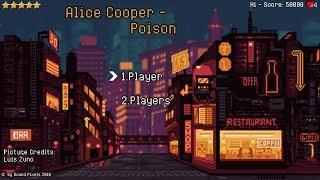 Alice Cooper - Poison (8 Bit Chiptune Cover) | Sound Pixels