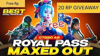 BGMI New A9 Royal Pass Maxout | A9 RPGiveaways | 3.4 UPDATE | FREE ROYAL PASS #bgmi #pubg