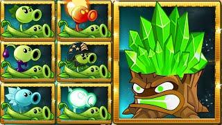 Every Peashooter Power Up! + Torchwood + Pea Vine - Plants Vs Zombies 2