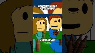 Adopting A Cat While Drunk #brewstew #drunk #shorts