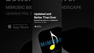 "MiMUSIC" - FREE iPhone/iPad APP‼️MiMUSIC BIG GRFX AiDJ + LANDSCAPE