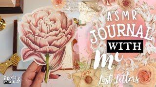 ASMR Lost Letters Collage Scrapbooking Ideas | Sleep Sounds | Paper Therapy Relaxing