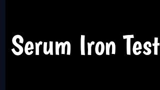 Serum Iron Test | Normal Range, Symptoms & Causes Of High & Low Iron Levels |